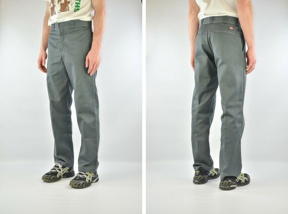 Dickies 874 Gray Workwear Pants Size W 