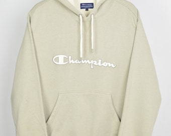 champion hoodie beige