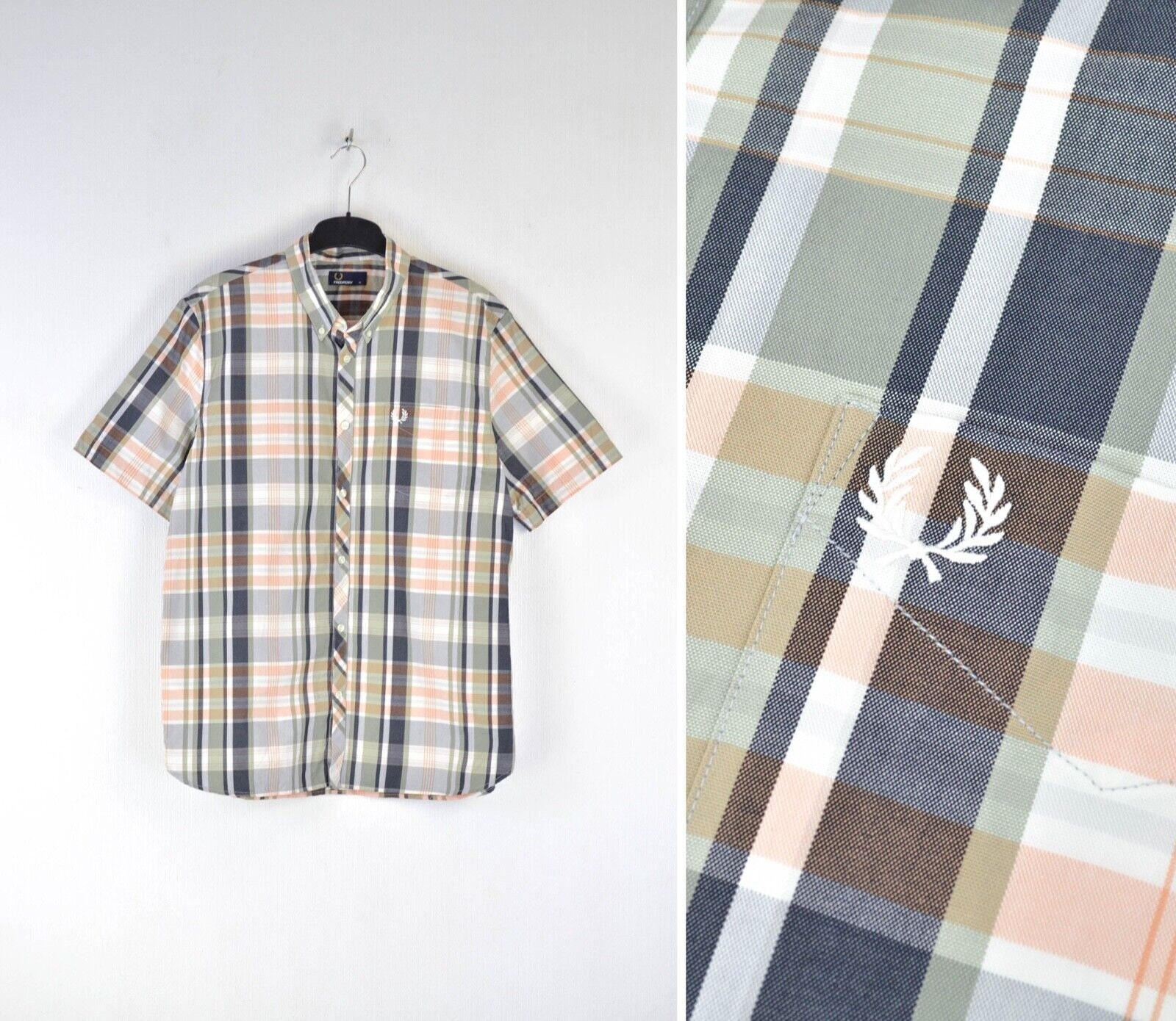 Fred perry short sleeve shirt xl Clearance