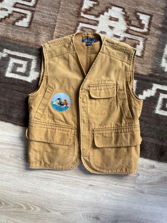 Polo Ralph Lauren Vintage 80s US Merchant Marine Military Denim 