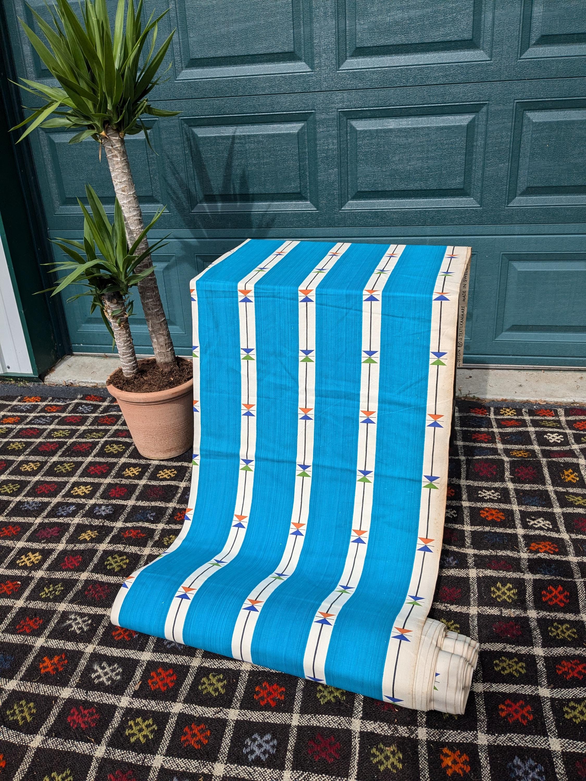 Swedish Retro Fabric - Etsy