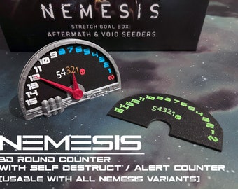 Nemesis 3D Round Counter / Destruction / Alert timer - counter