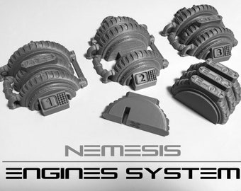 Nemesis (jeu de société) Système de moteurs