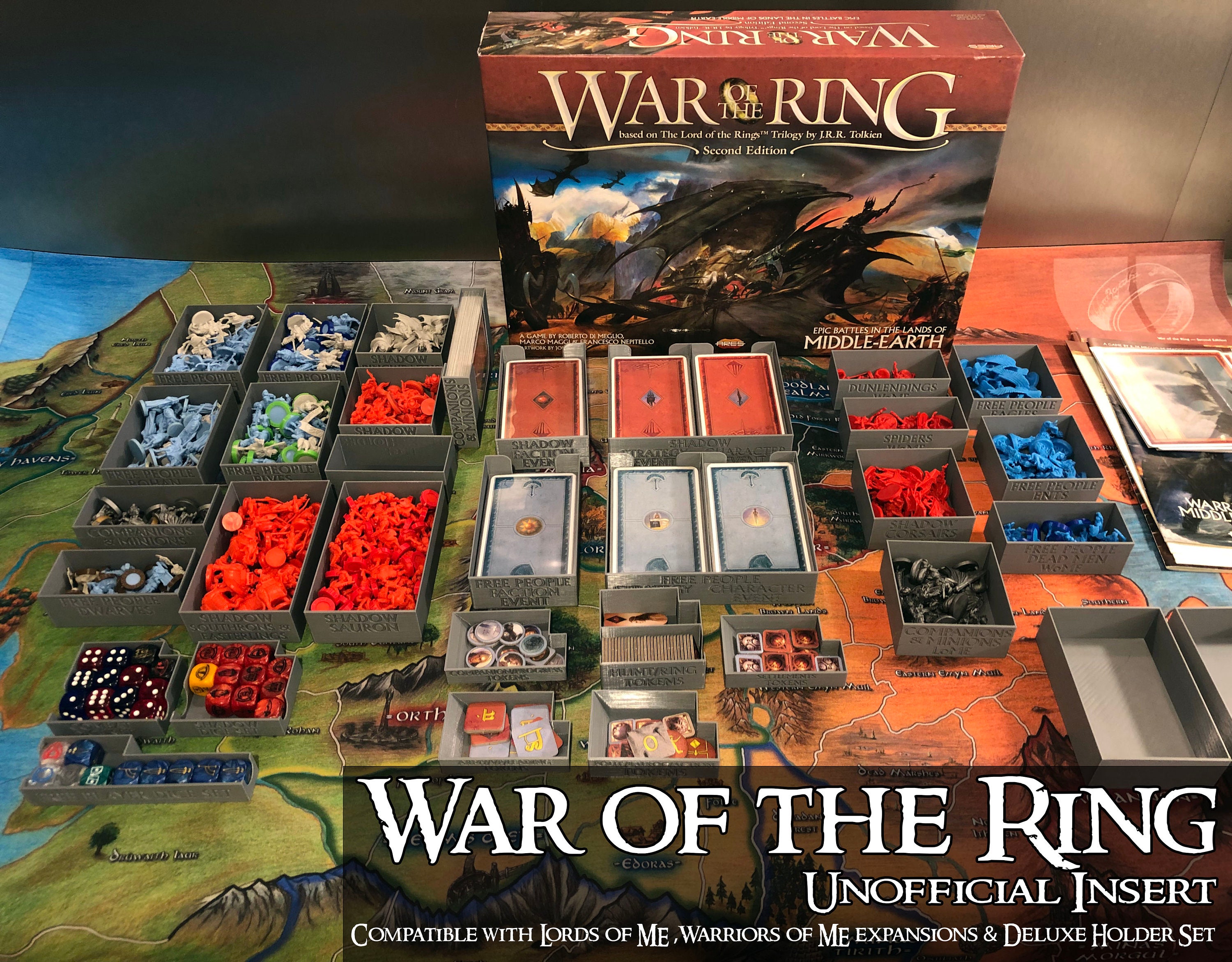 War of the Ring: The Card Game, Insert, War of the Ring Organizer