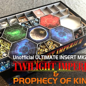 Twilight Imperium 4 (+PoK)  (Board Game) Ultimate Insert MK2