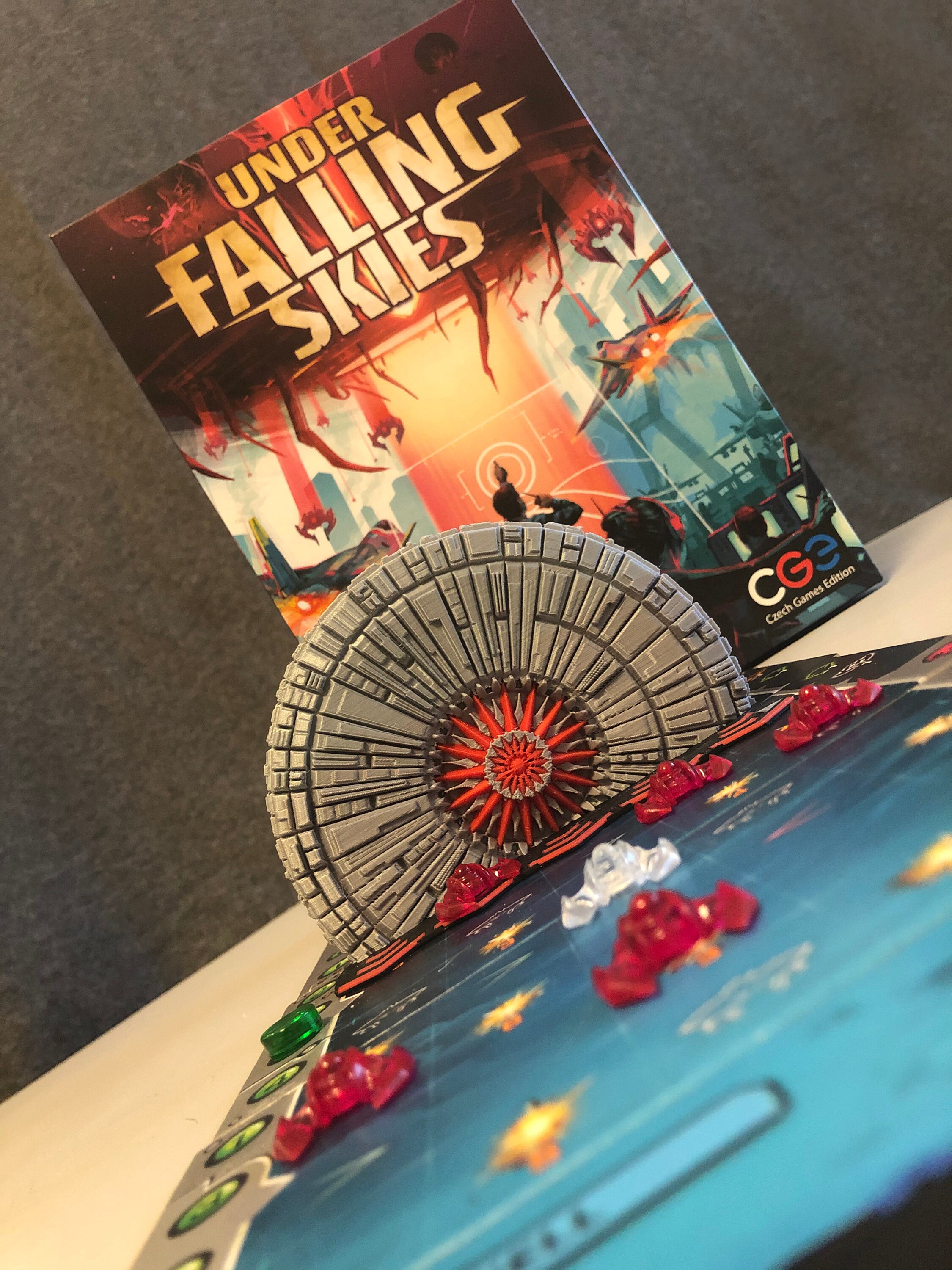 Under Falling Skies: Berlin City promo tile, Board Game