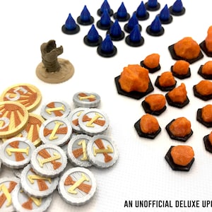 Unofficial Deluxe Upgrade set (3D print) compatible with Dune Imperium Board Game