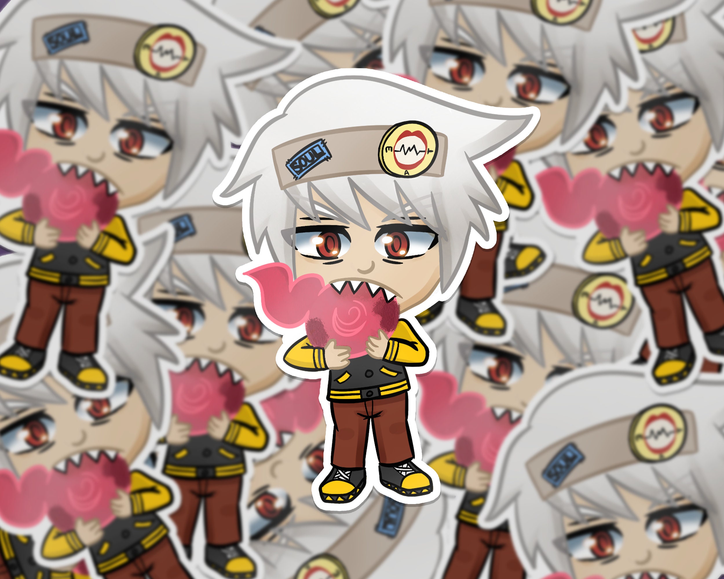 Soul Eater Chibi - Etsy, image size:2500x2000