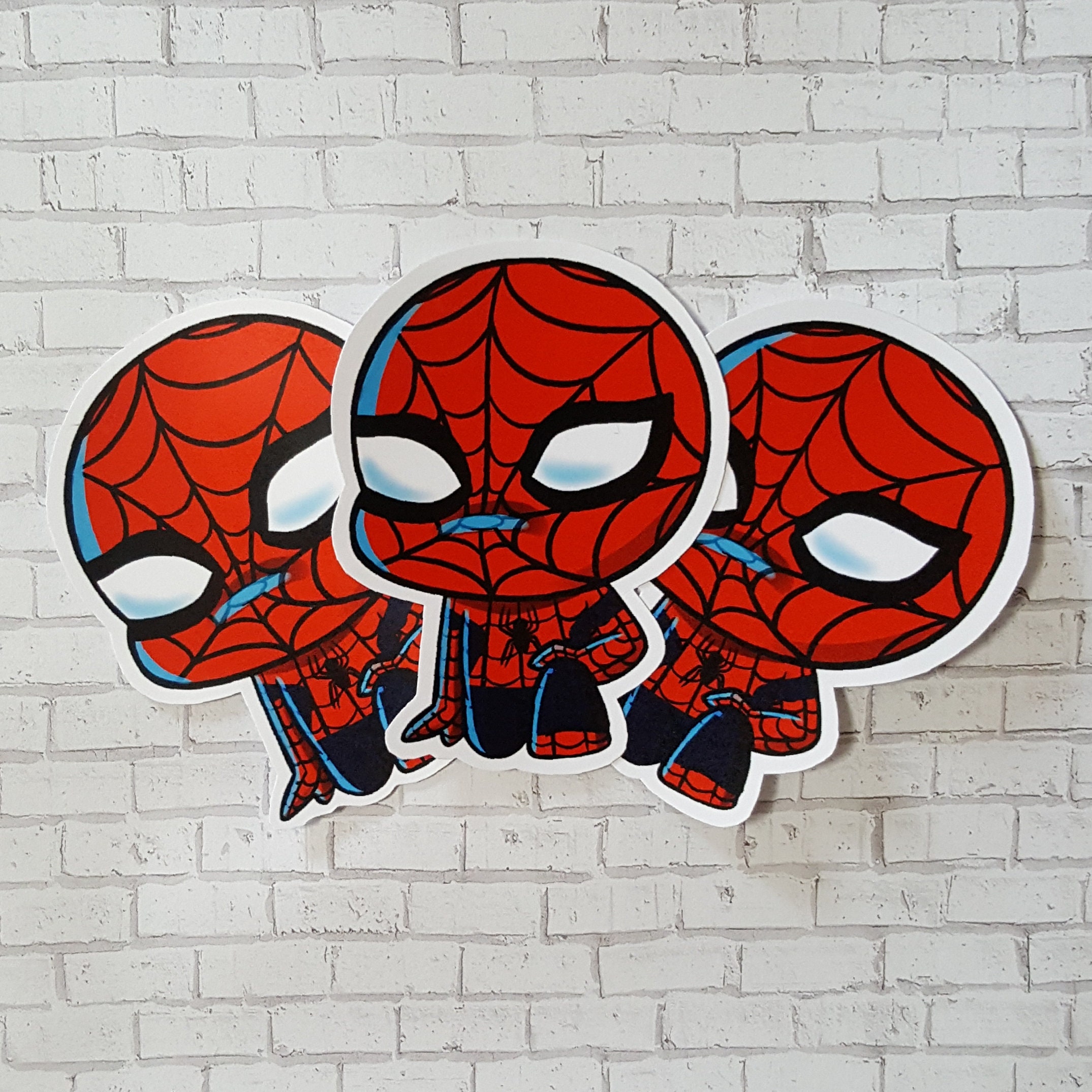 Spiderman Amazing Spiderman Vinyl Sticker Etsy UK
