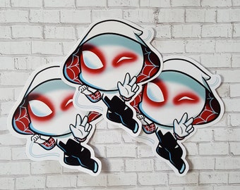 SpiderGwen | Ghost Spider | SpiderWoman | Vinyl Sticker