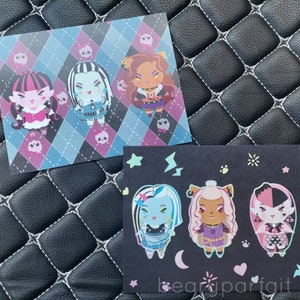 Cartes postales Monster Girls