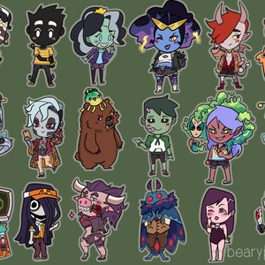 Monster Camp Keychains