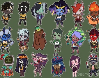 Monster Camp Keychains
