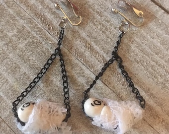 Baby Ghost Earrings