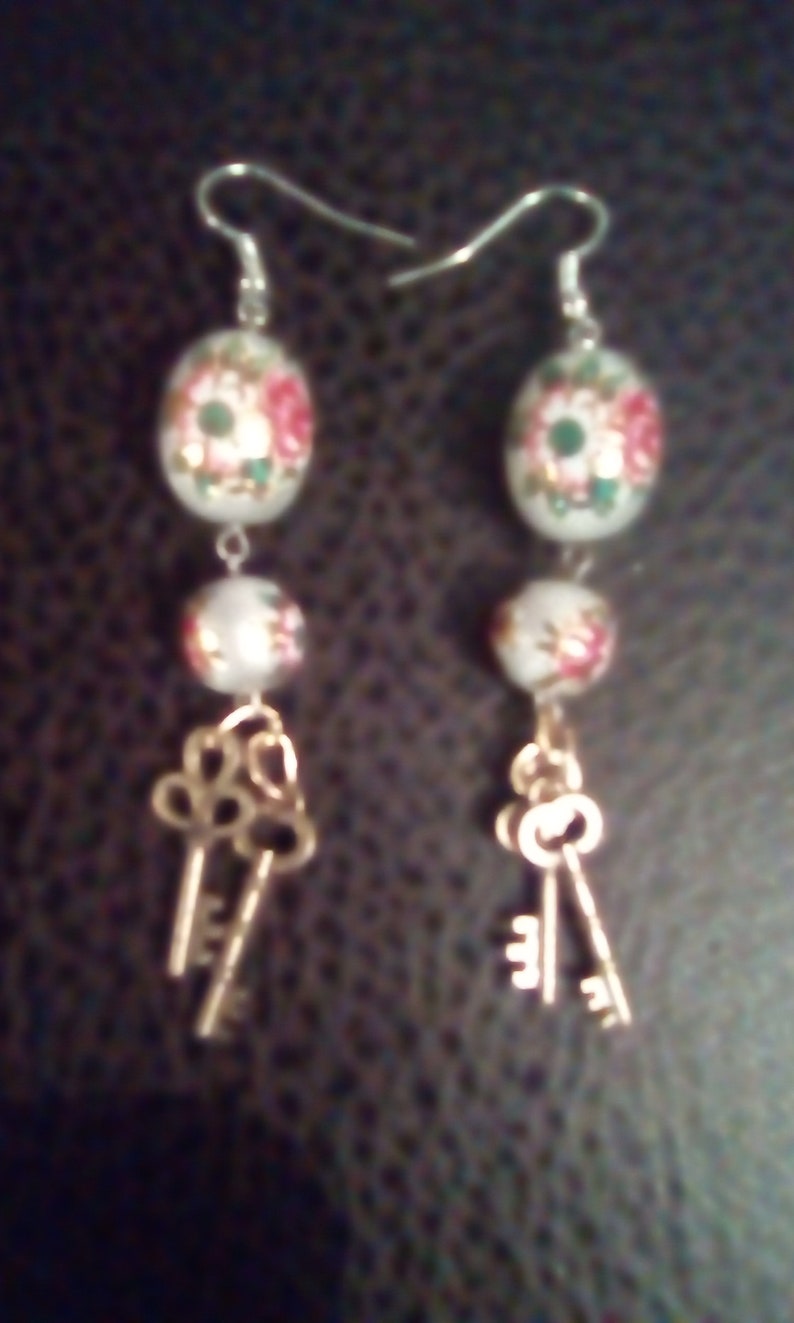 Set of Three Elegant Earrings