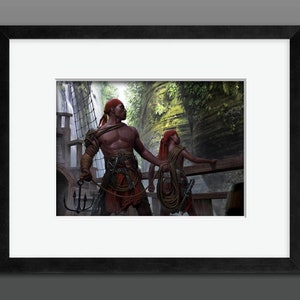 Brazen Buccaneers Print