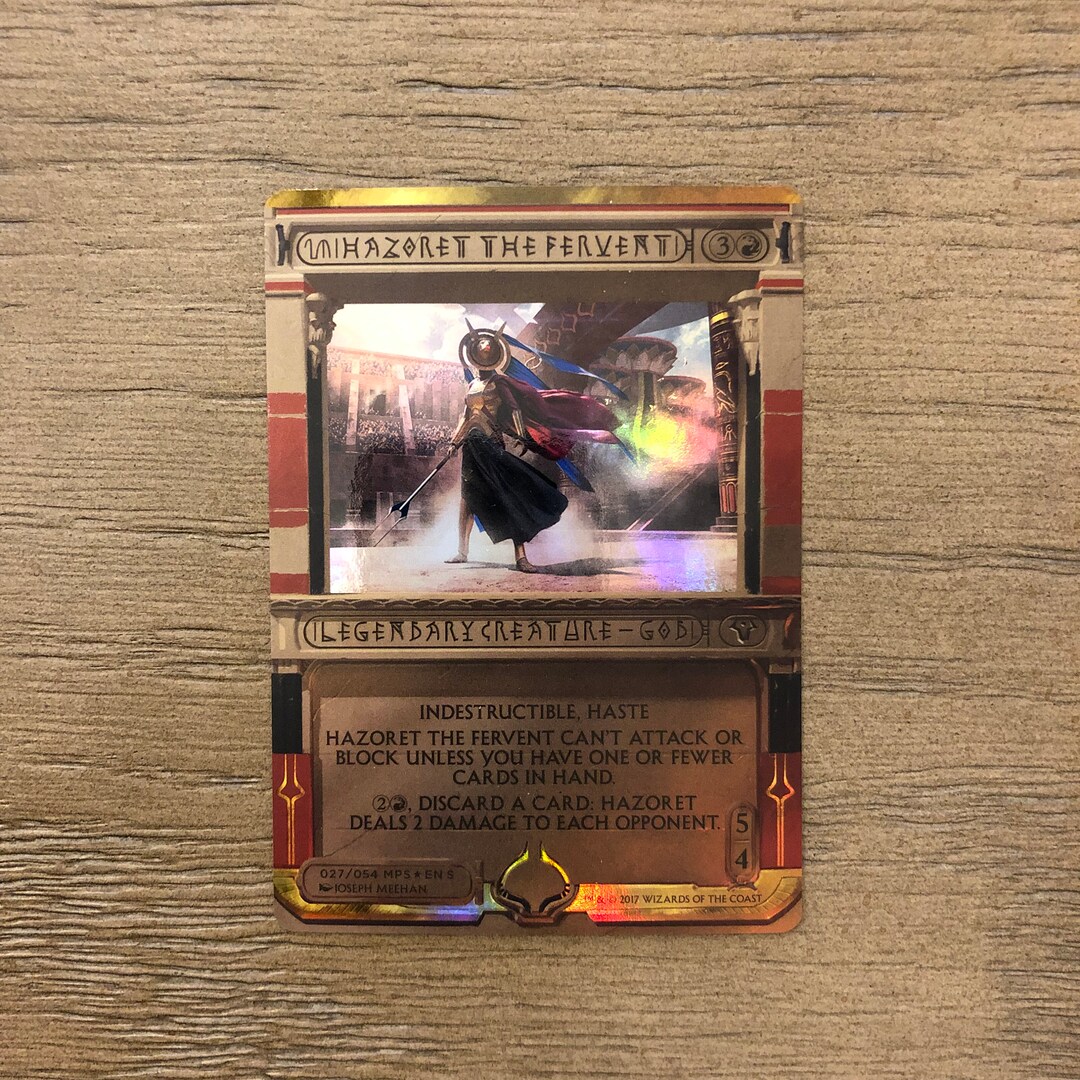 Hazoret the Fervent Invocation Artist Proof - Etsy