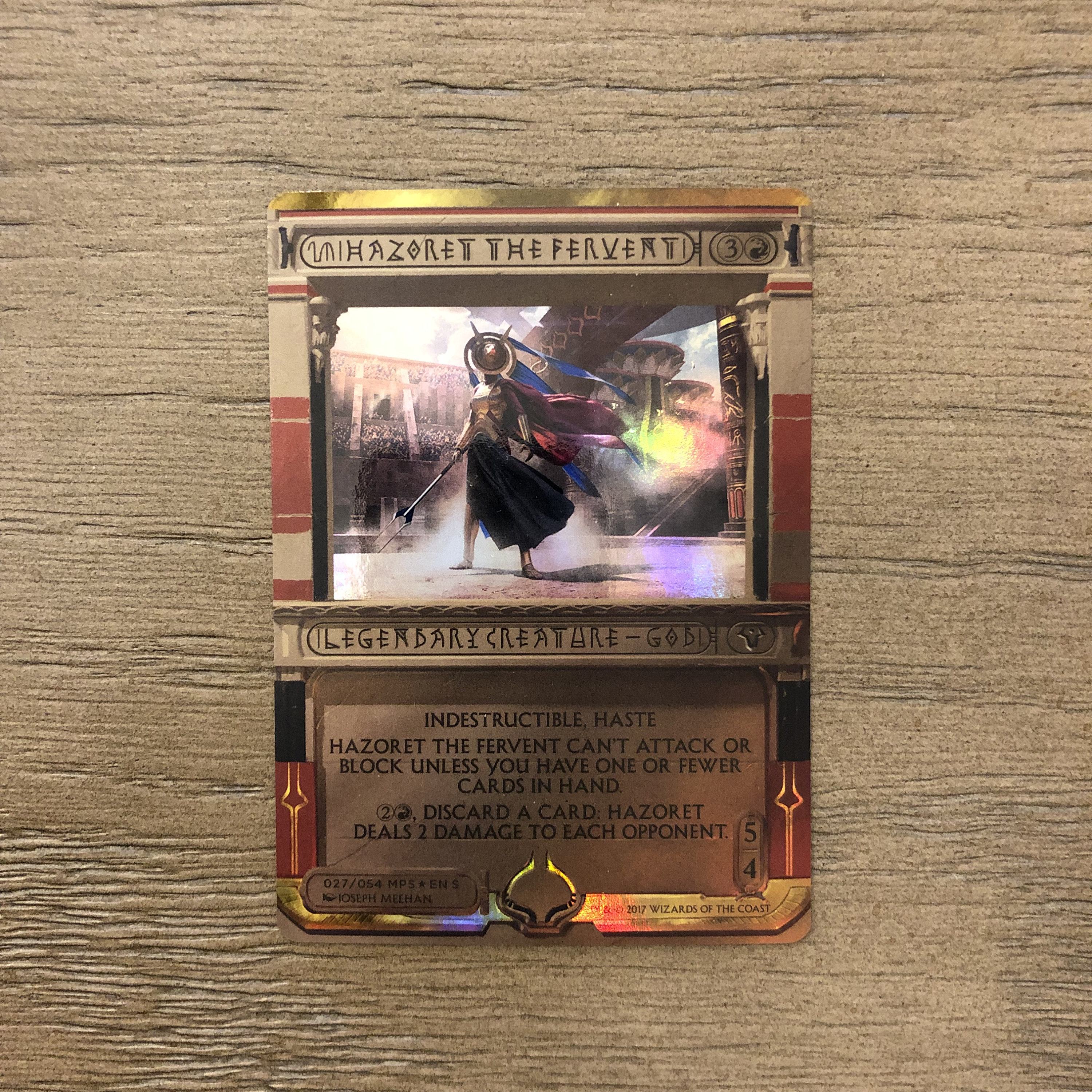 熱烈の神ハゾレト/Hazoret the Fervent FOIL MPSMTG 熱烈の神ハゾレト