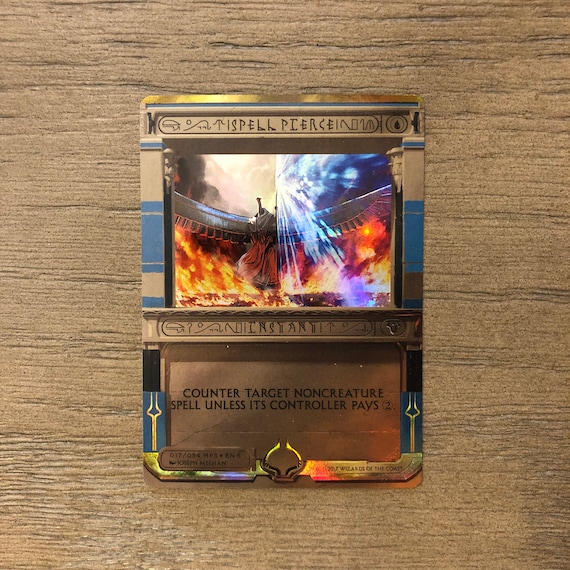 呪文貫き spell pierce MTG マスターピース MPS アモンケット 【公式通販】