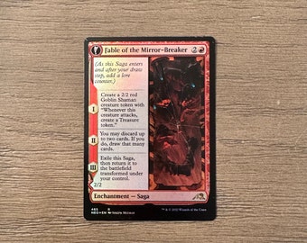 fable mtg card Fable of the Mirror-Breaker // Reflection of Kiki-Jiki (Showcase Soft main image 0