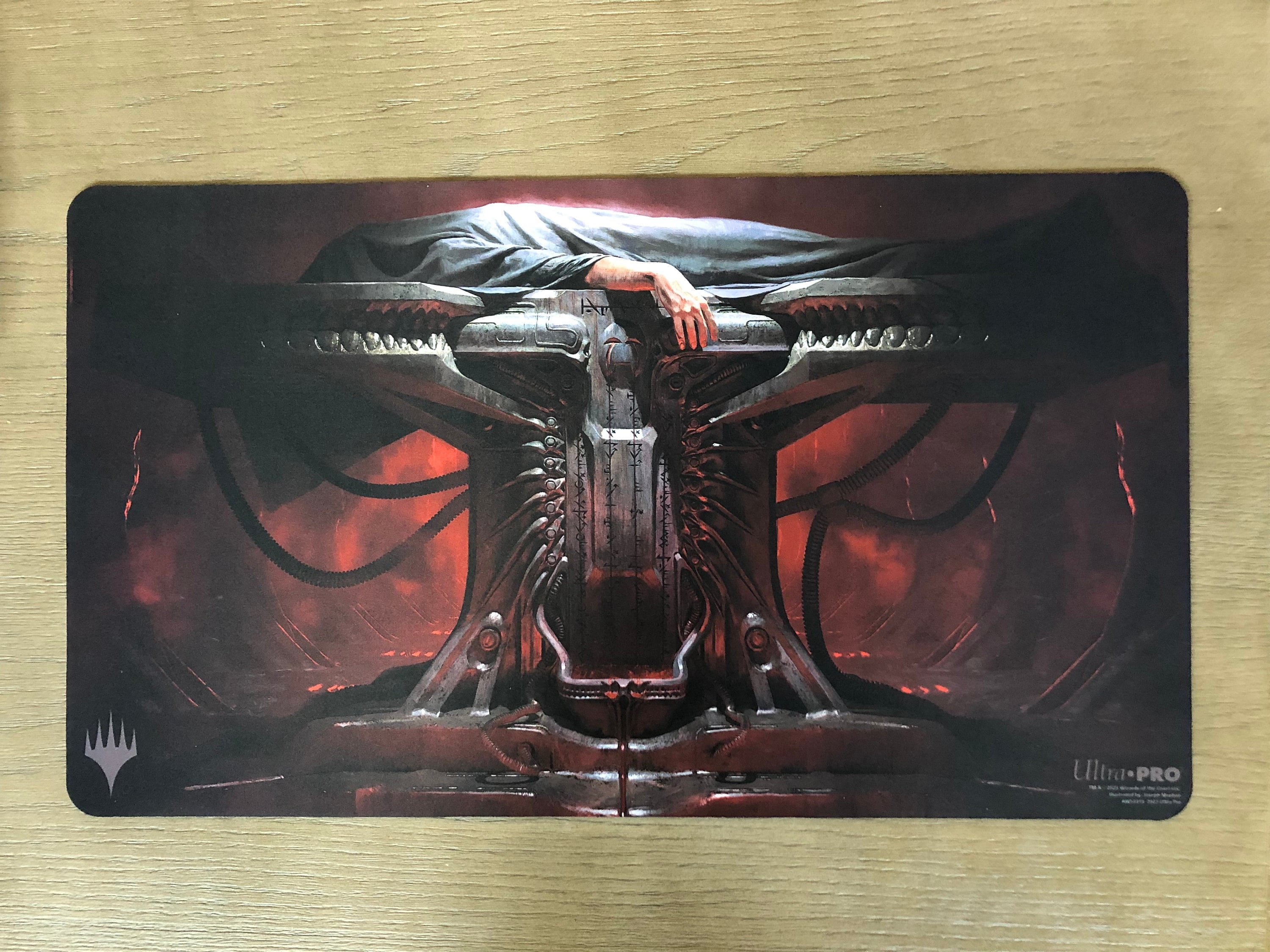 エリシュノーン プレイマット ファイレクシア mtg プロツアー 完全なる