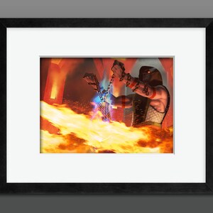 Acoliet van de Inferno Print