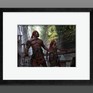 Brazen Buccaneers Print