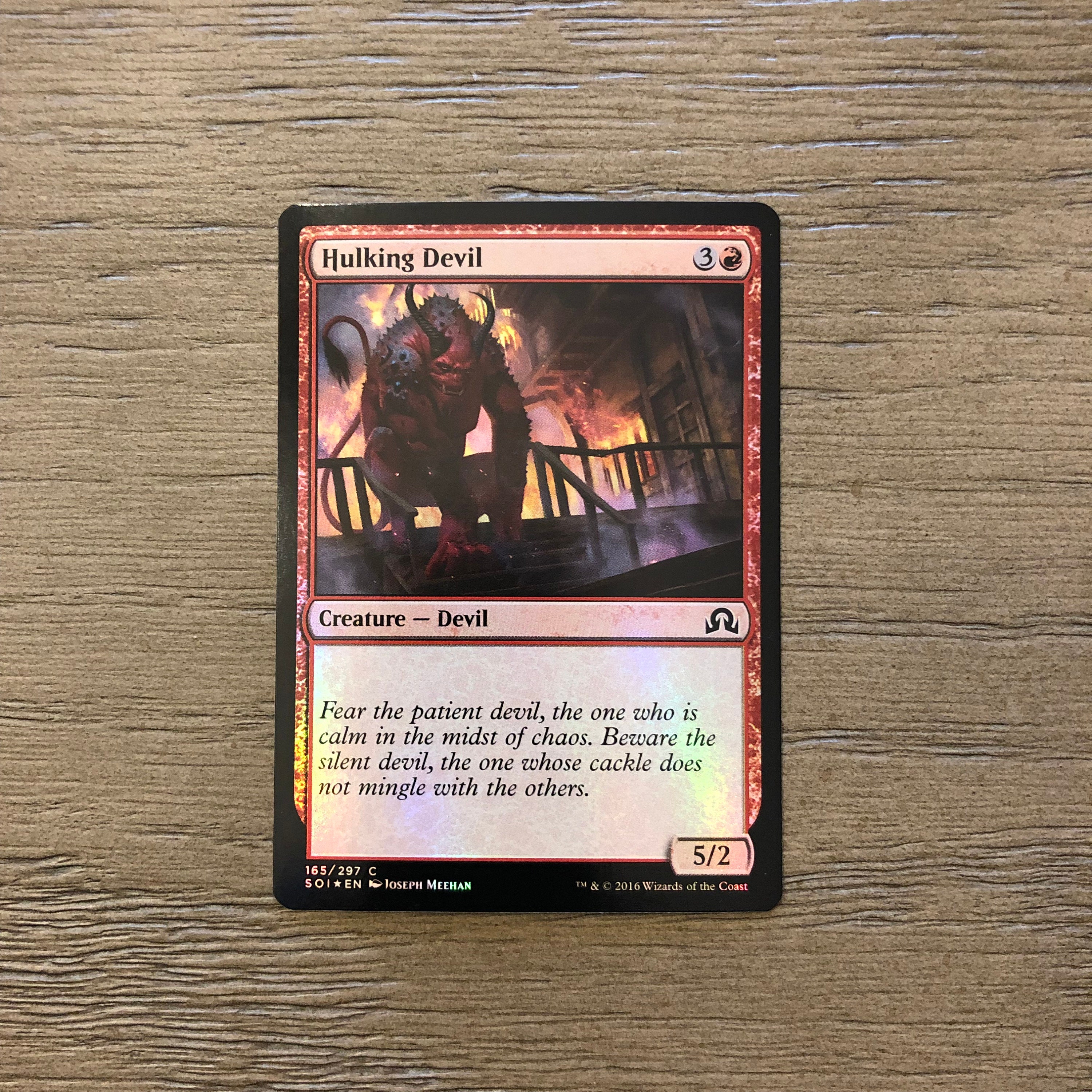 stores that sell mtg cards Hulking Devil [165] [Shadows over Innistrad] [Foil] – Face to Face Games