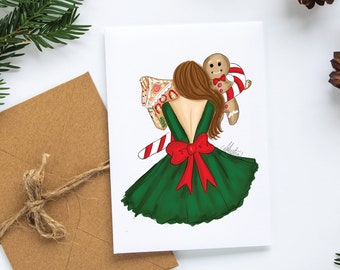 Holiday Things Cards Set, Christmas Cards, Christmas Stationery, Holidays Greeting Cards, Christmas Cards Set, Christmas Stationery Set Xmas