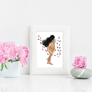 Colors Of The Wind, Princess Fashion Art, Pocahontas Illustration, Pocahontas Fashion Illustration, Disney Inspired Art, Disney Art Prints