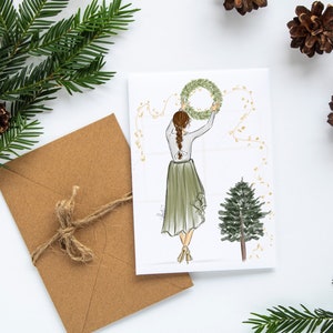 Holiday Decor Cards Set, Christmas Greeting Cards, Christmas Cards, Holidays Greeting Cards, Christmas Cards Set, Christmas Stationery Set