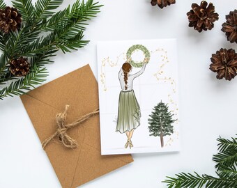 Holiday Decor Cards Set, Christmas Greeting Cards, Christmas Cards, Holidays Greeting Cards, Christmas Cards Set, Christmas Stationery Set