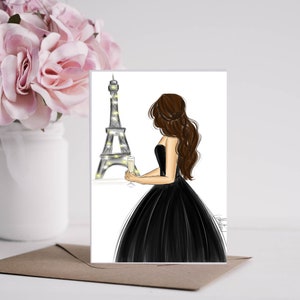 Emily in Paris Kartenset Paris Alltagskarten Set, Briefpapier Set Paris Grußkarten, Paris Briefpapier Set, Paris Karten