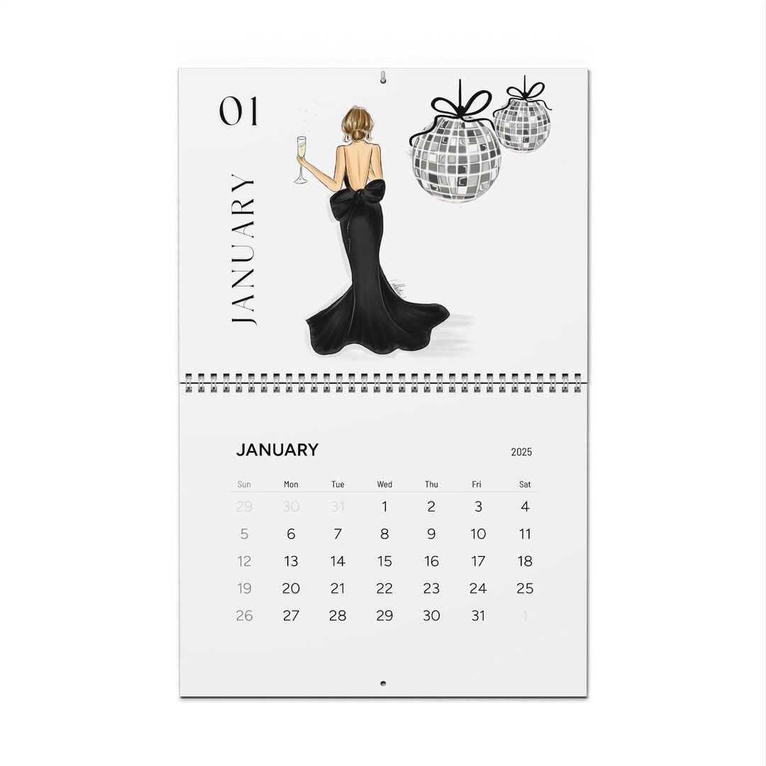 Wall Calendars 2025 Standard Wall Calendar 2025 Wall Calendar Fashion ...