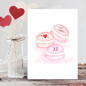 Doces Guloseimas Cartões de Dia dos Namorados, Cartões de Dia dos Namorados, Papelaria de Dia dos Namorados, Conjunto de Cartões de Dia de Galentine PLTStudio xoxo art