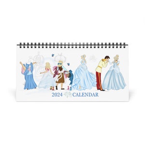 Cinderella 2024 Desk Calendar