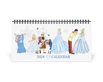 Cinderella 2024 Desk Calendar