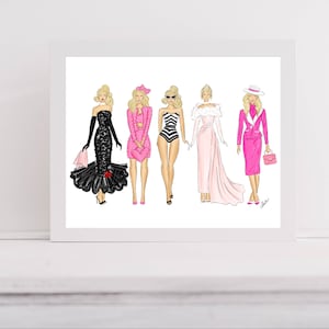 The Girls Art Fashion Illustration Fashion Art Print PLTStudio