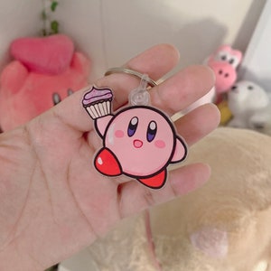 Cute Kirby Keychain