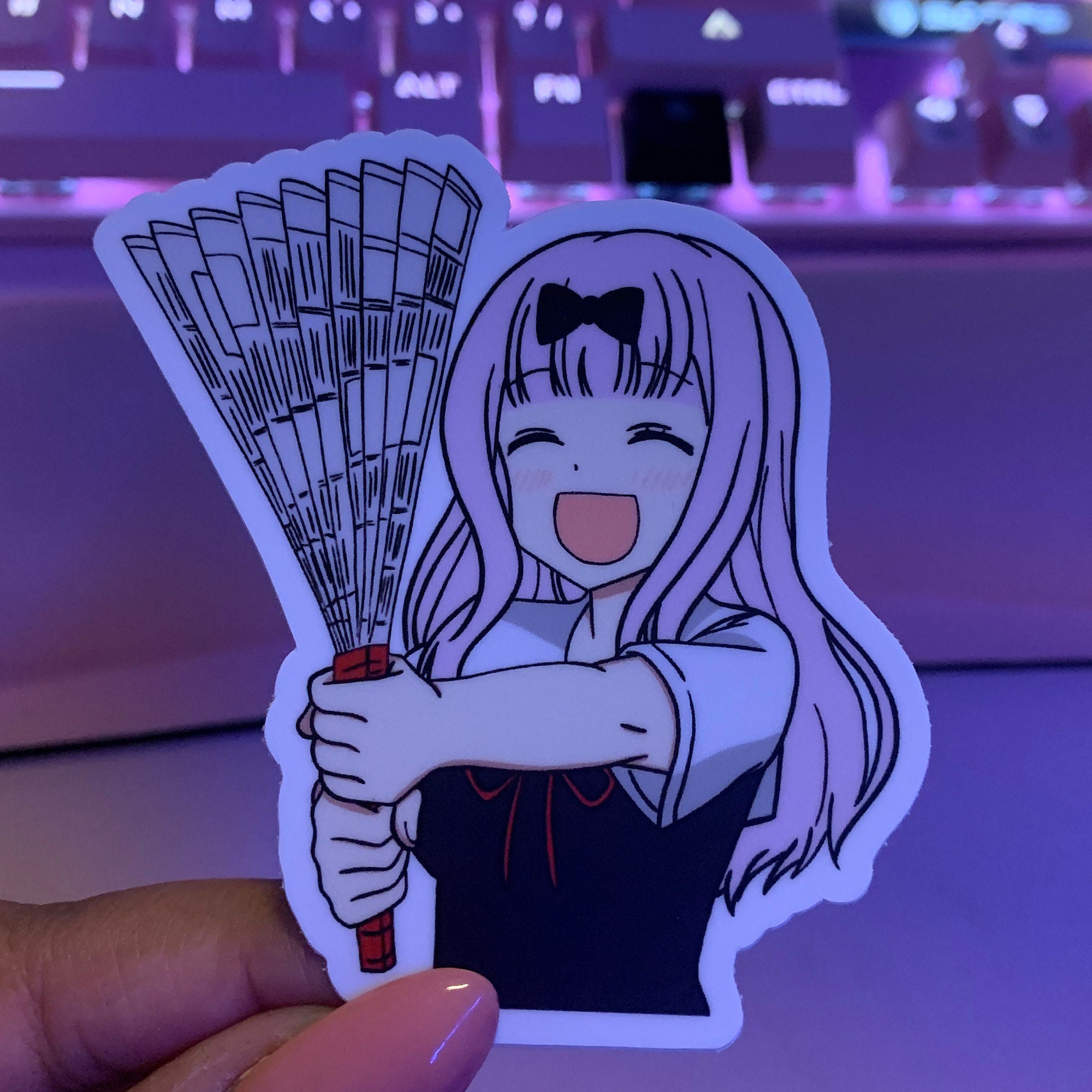 Kaguya Sticker for Sale by coolsocrati