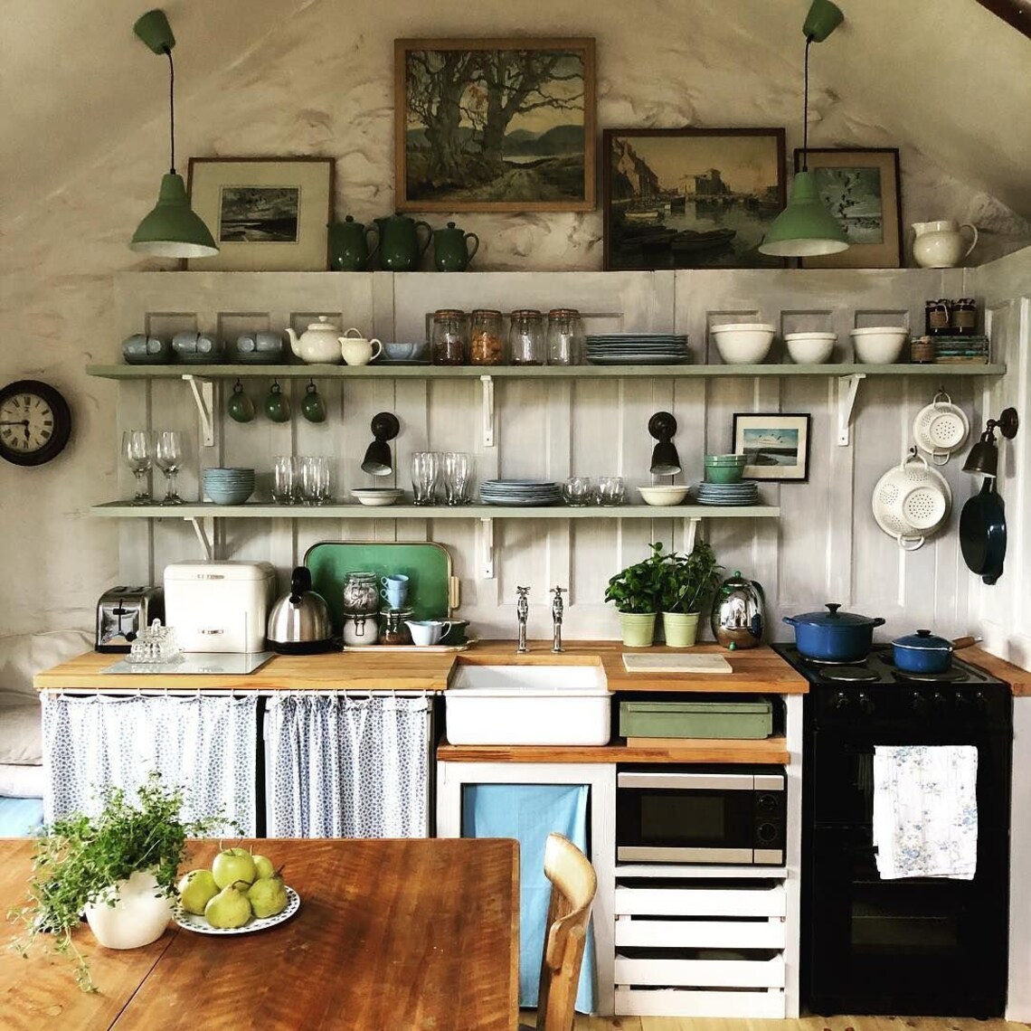 Vintage Kitchen Mystery Box Farmhouse Kitchen Decor Cottage - Etsy