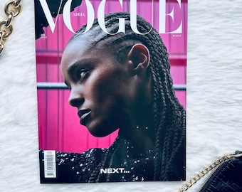 VOGUE ADRIA. Second Issue. April 2024. Cover Malika Louback-Mohamed. Photograph Vitaly Gelwich.  New sealed magazine gift.