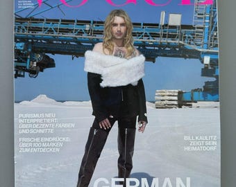 VOGUE マガジンの表紙、Bill Kaulitz 2025 年 7 月。ドイツ語。 - Etsy