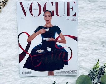 VOGUE ADRIA. Special Christmas Holiday Issue. December 2024. Indira Scott cover. Monica Belucci photo session.  New sealed magazine gift.