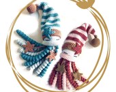 P 39 TIT POULPE Personalized 3 stars, birth gift, octopus hook, baby gift, birth list
