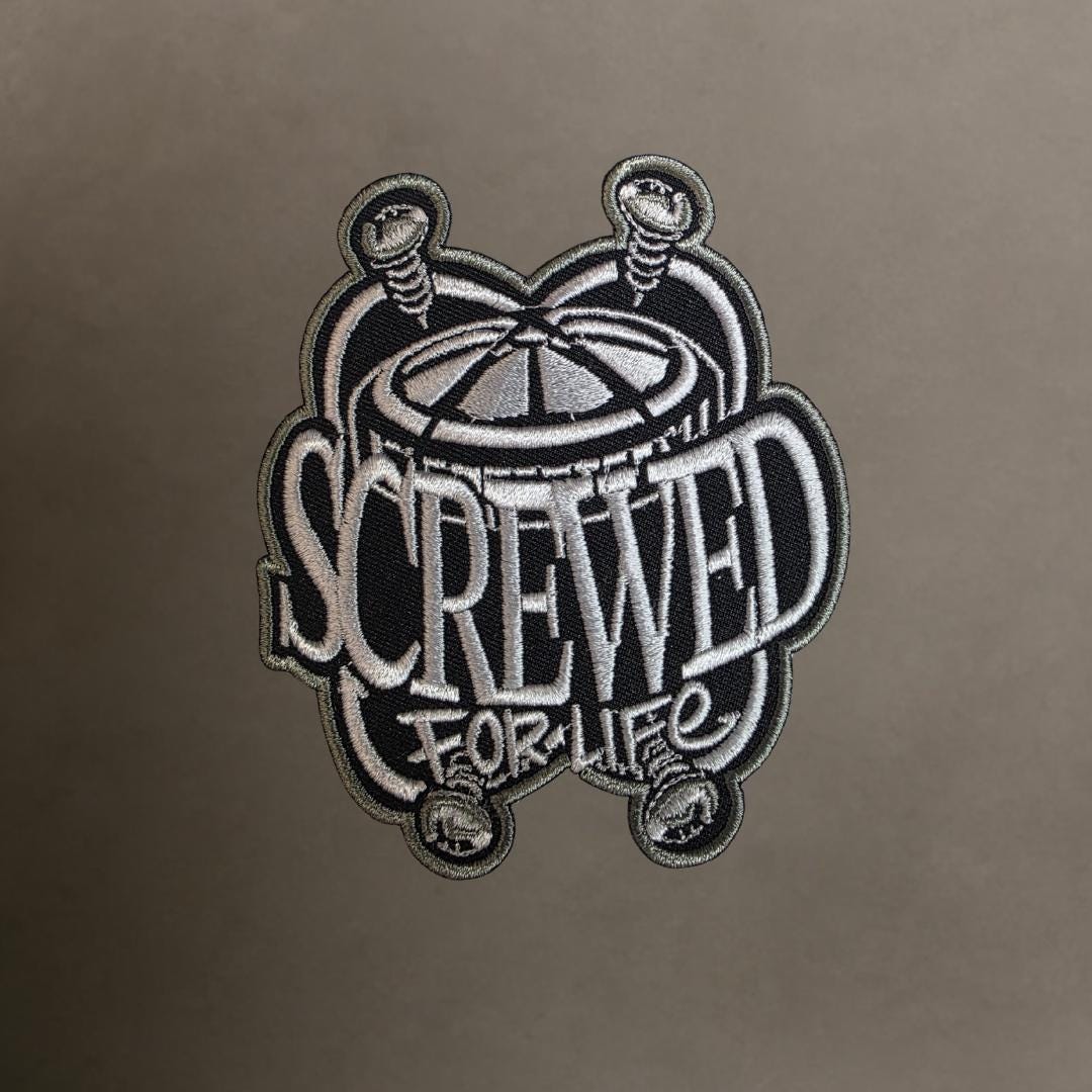 Screwed for Life Patch| Chopped & Screwed Pocket Iron-on