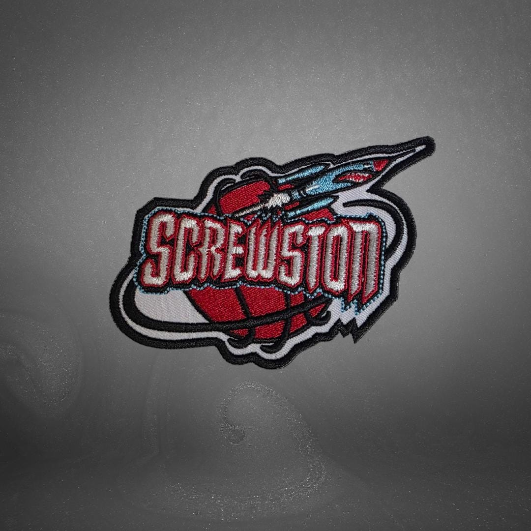 Screwston Rockets Screwston Patch| Houston Rocket-inspired Embroidered Pocket Iron-on ...