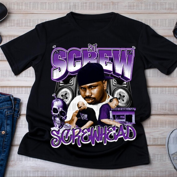 DJ Screw Tribute Graphic | Houston Hip Hop Streetwear Art