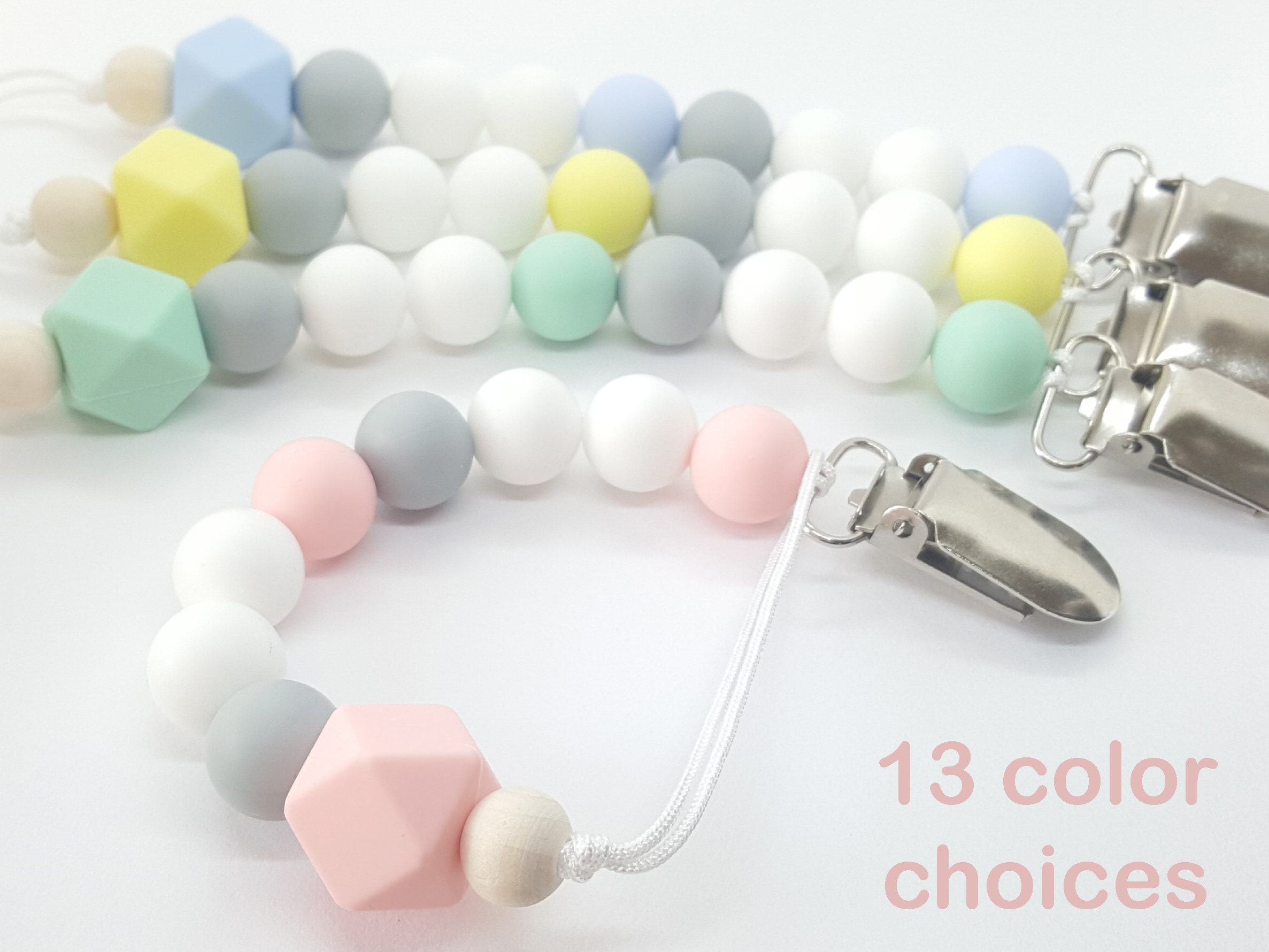 personalised dummy clip with mam adapter