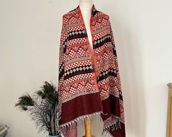 Large blanket shawl